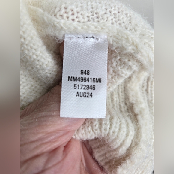 Melrose & Market Grandma's Womens Sweater Sz S Over Sized Open Front Super Soft - Picture 5 of 8